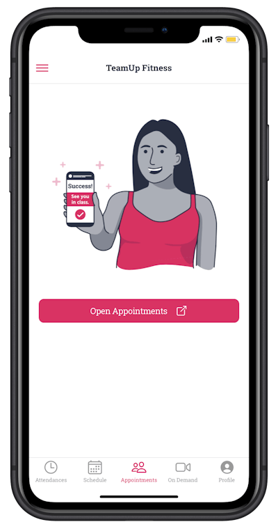 appointments in member app