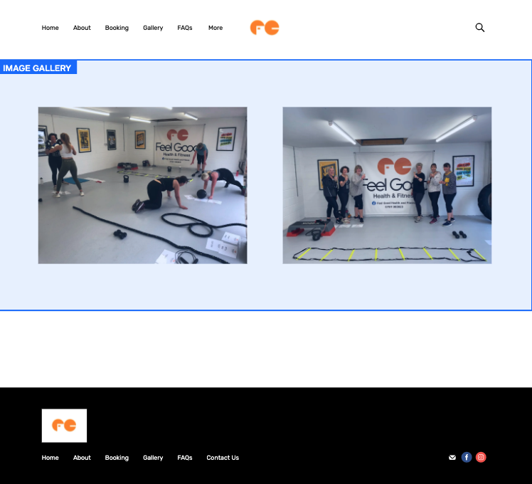 Photos in Clare's gallery on her Feel Good Health & Fitness website