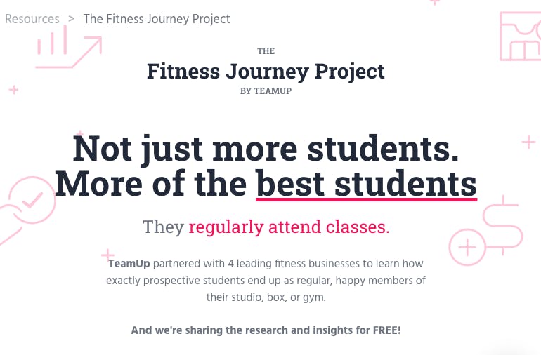 image of the fitness journey project