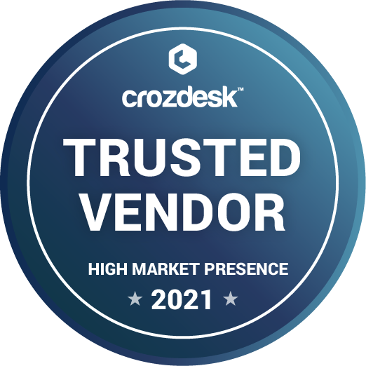 trusted vendor crozdesk badge 