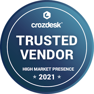 trusted vendor crozdesk badge
