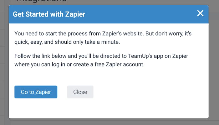 getting started with zapier