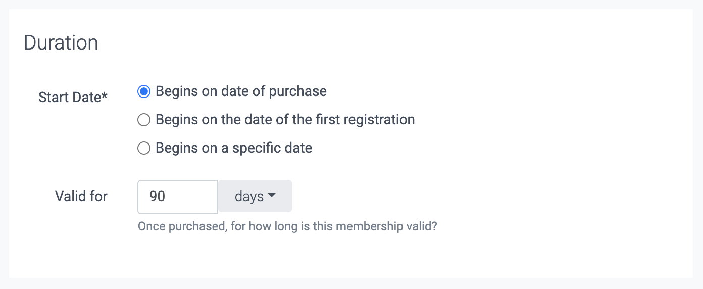 duration settings in teamup