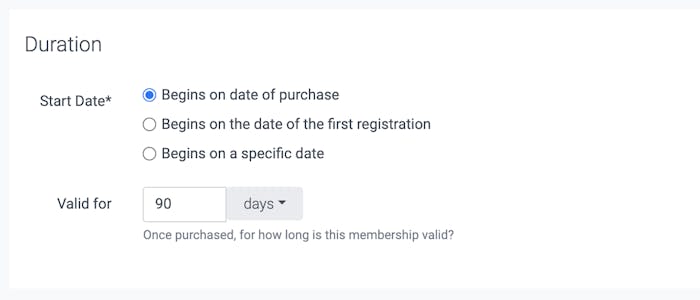duration settings in teamup
