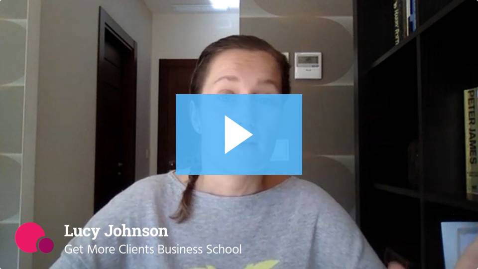 image of lucy johnson video