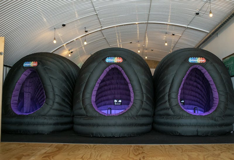 the hotpod yoga minipods