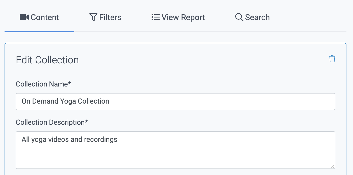 on demand yoga collection in teamup