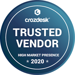 crozdesk trusted vendor badge