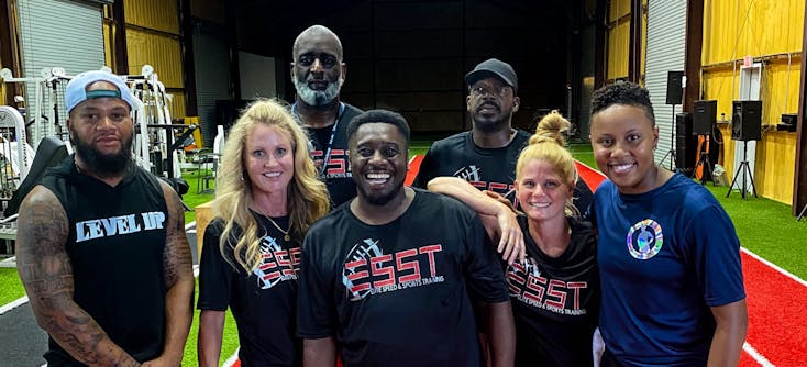 the elite speed and sports training team