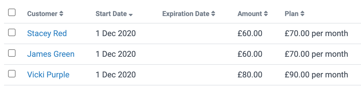 image of the new customer membership prices 
