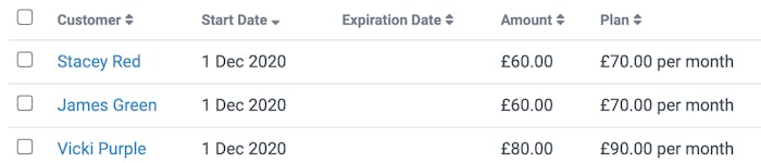 image of the new customer membership prices