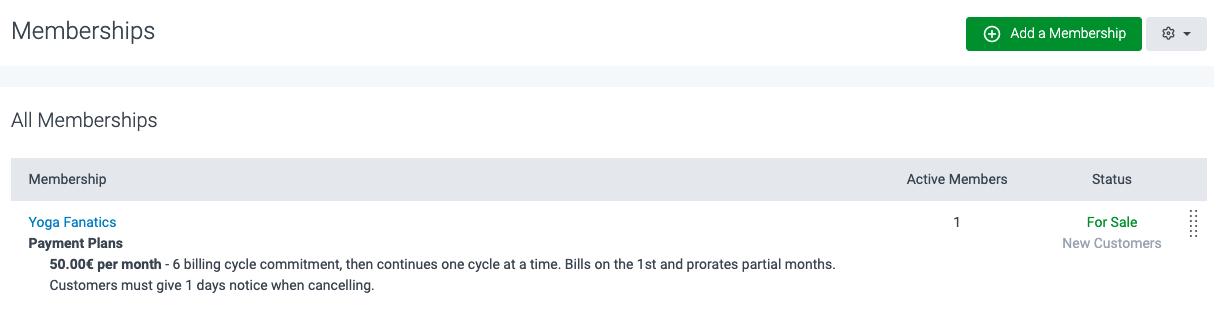 image of memberships in teamup