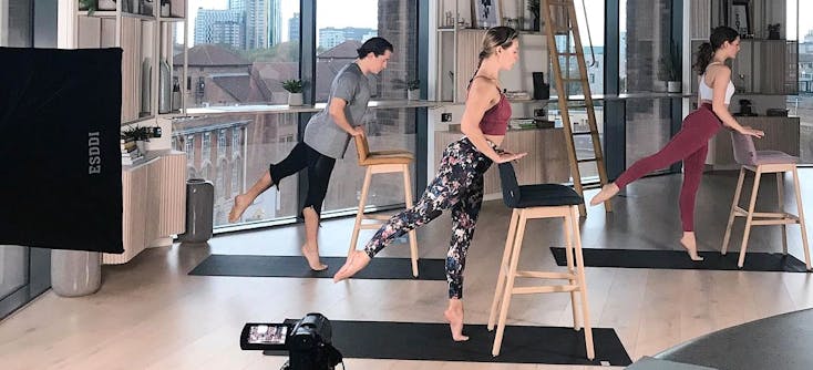 3 tribes london filming an on-demand video