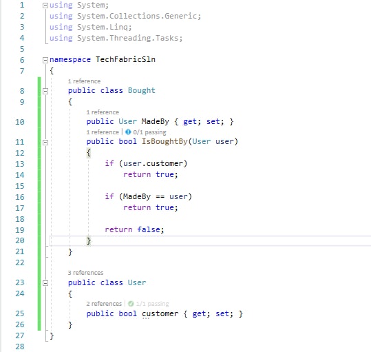 Screenshot of code. 