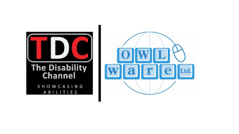 The disability channel owlware Logo Launchpad Company