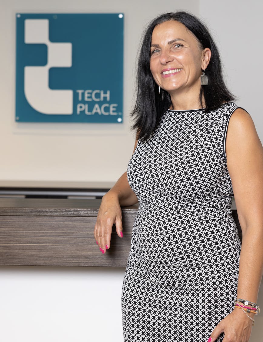 Izabela Goclik at TechPlace