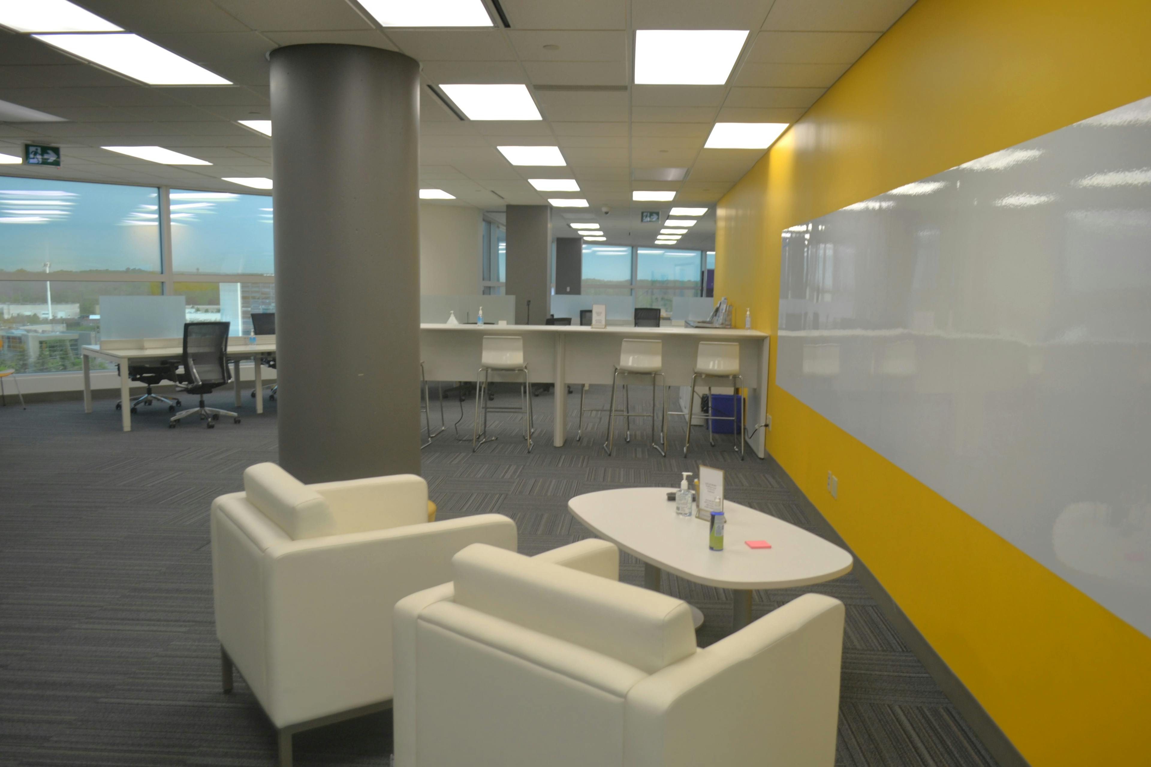 Collaboration space at TechPlace