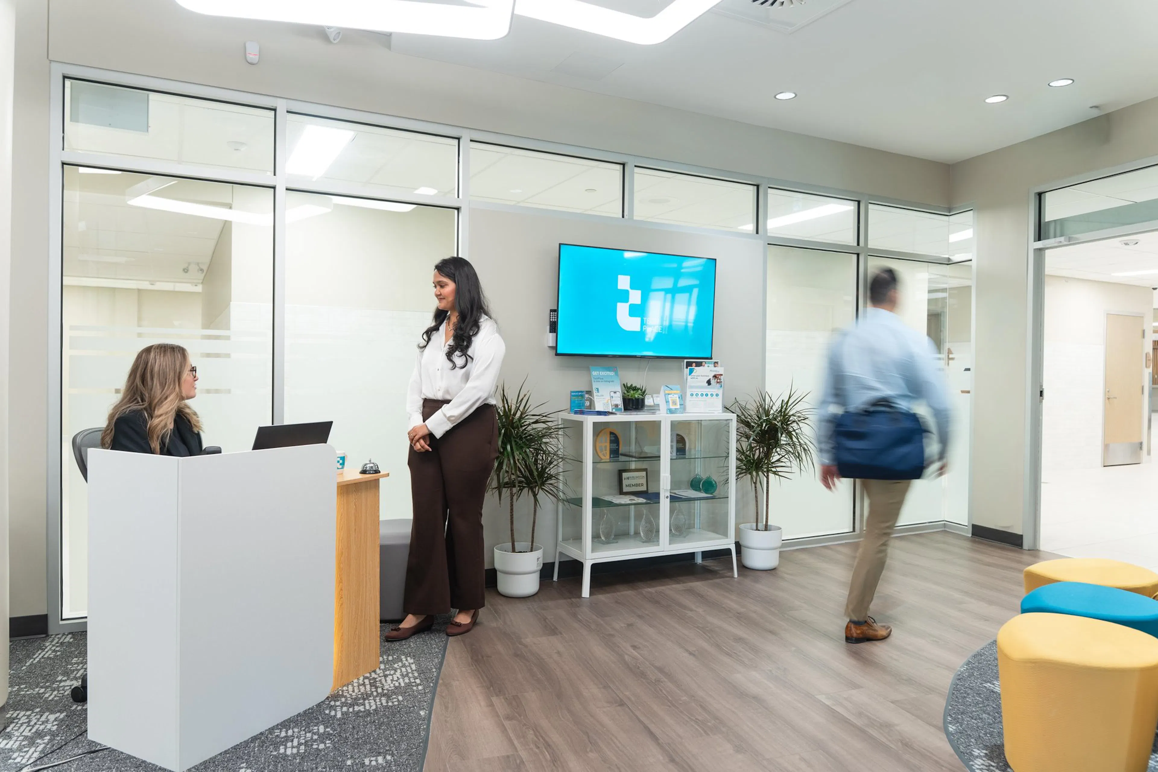 TechPlace reception area