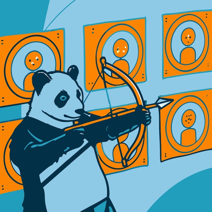 target audience bullseye