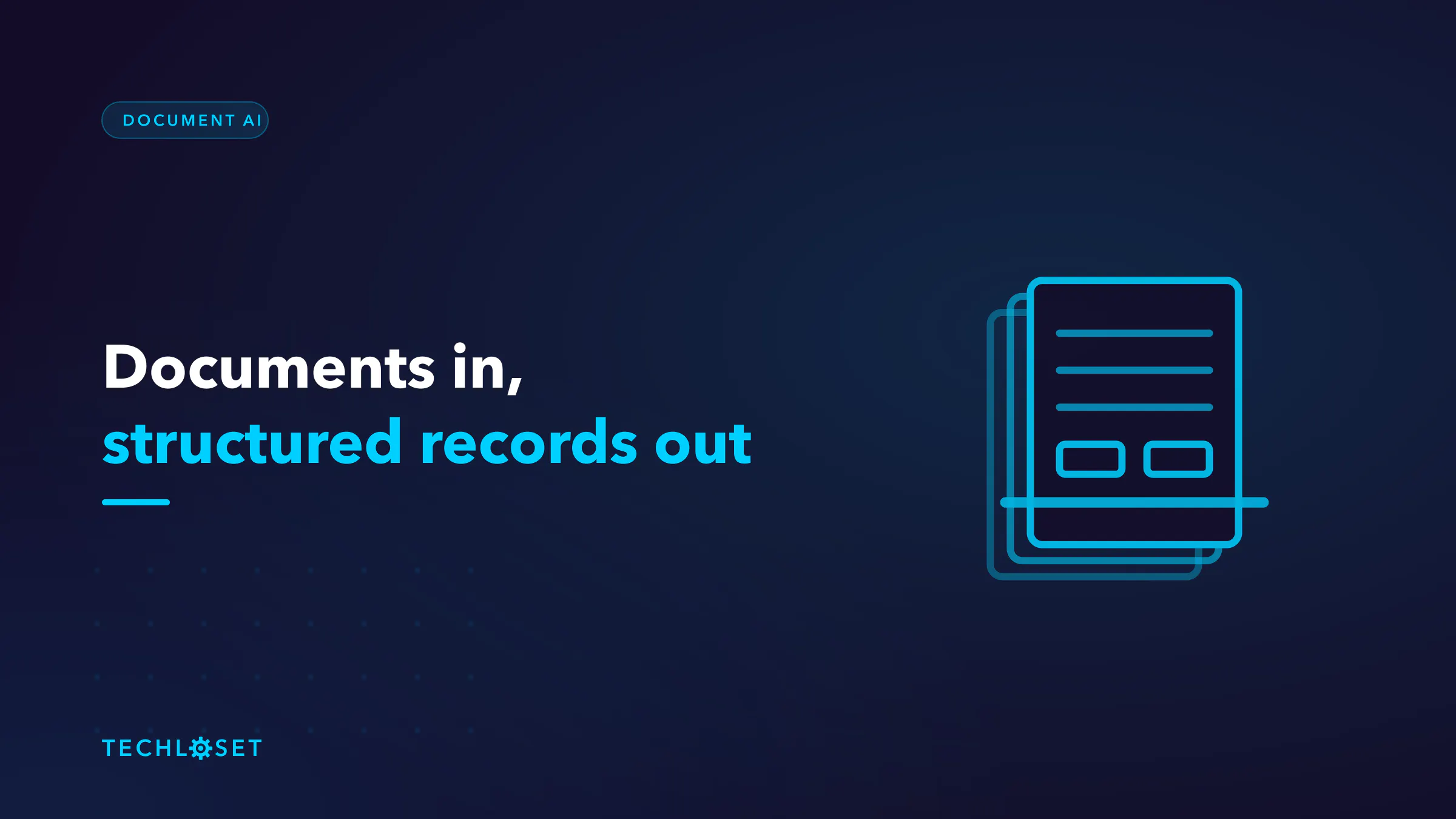 Medical document data extraction — documents in, structured records out