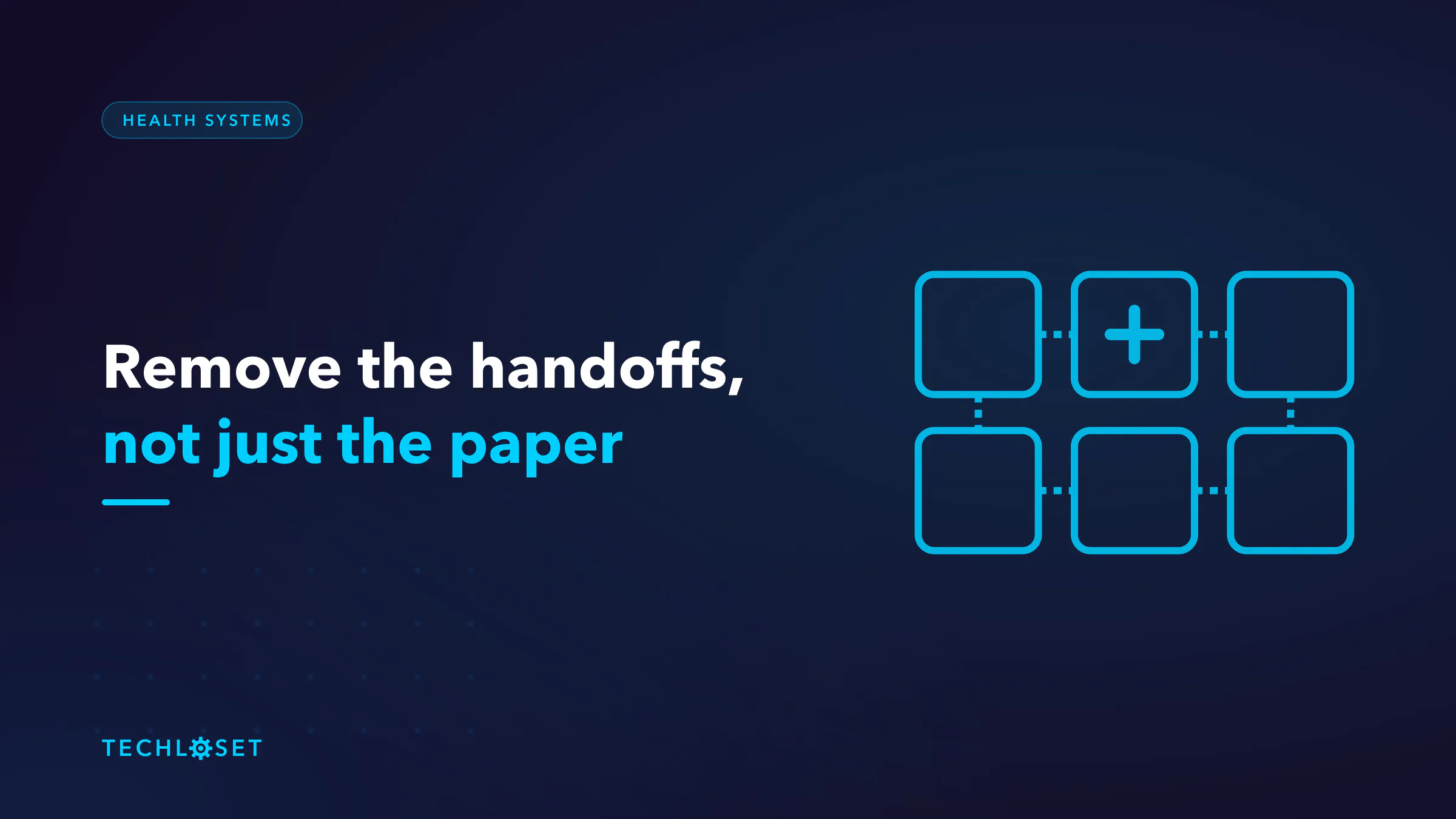 AI hospital management system — connected modules that remove the handoffs, not just the paper