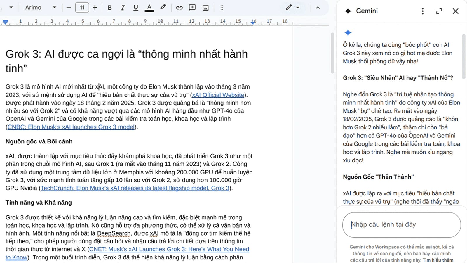 Biến hóa từ một bài khô khan thành một bài hài hước
