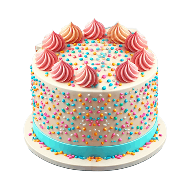 A full cake