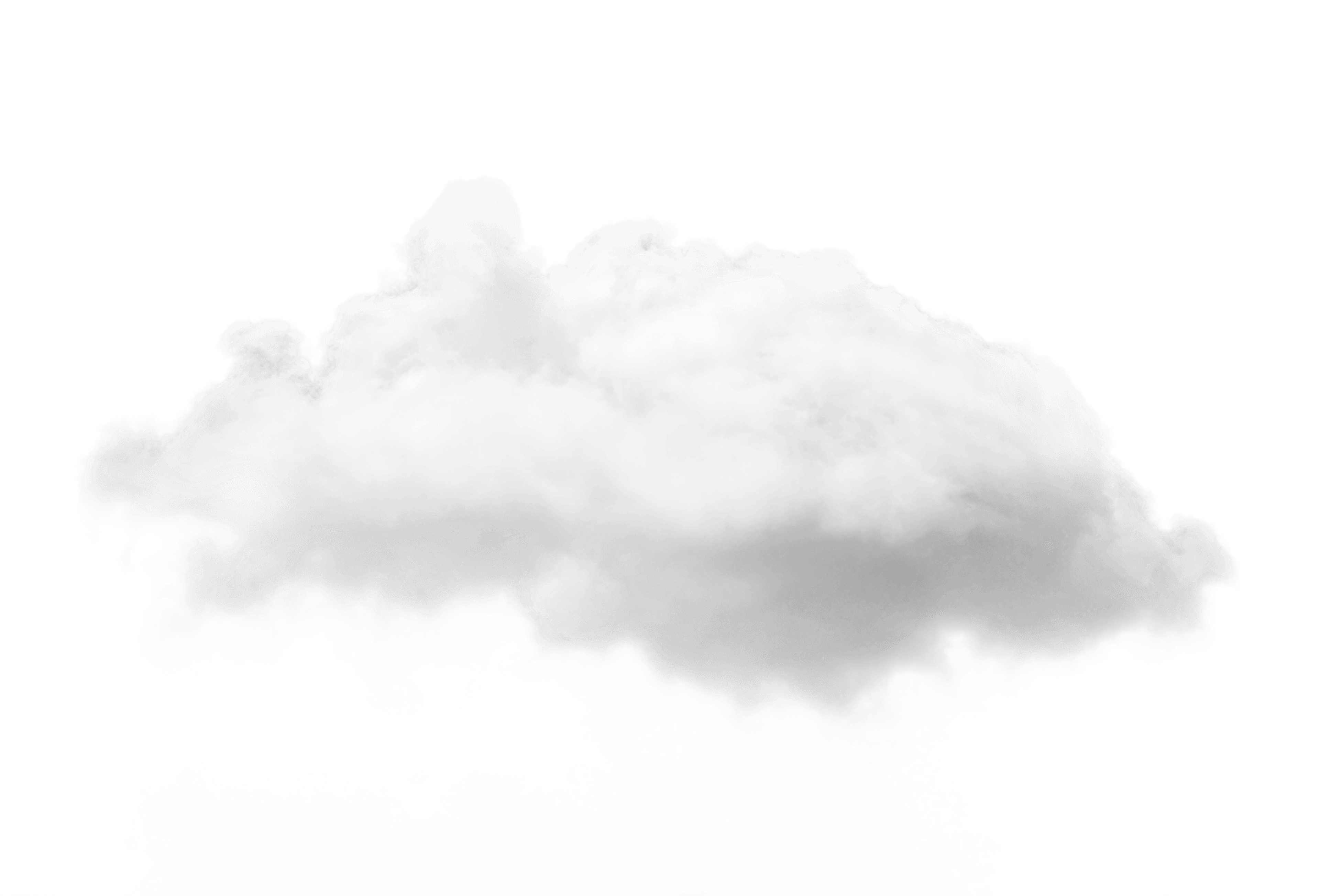 cloud floating by windmill