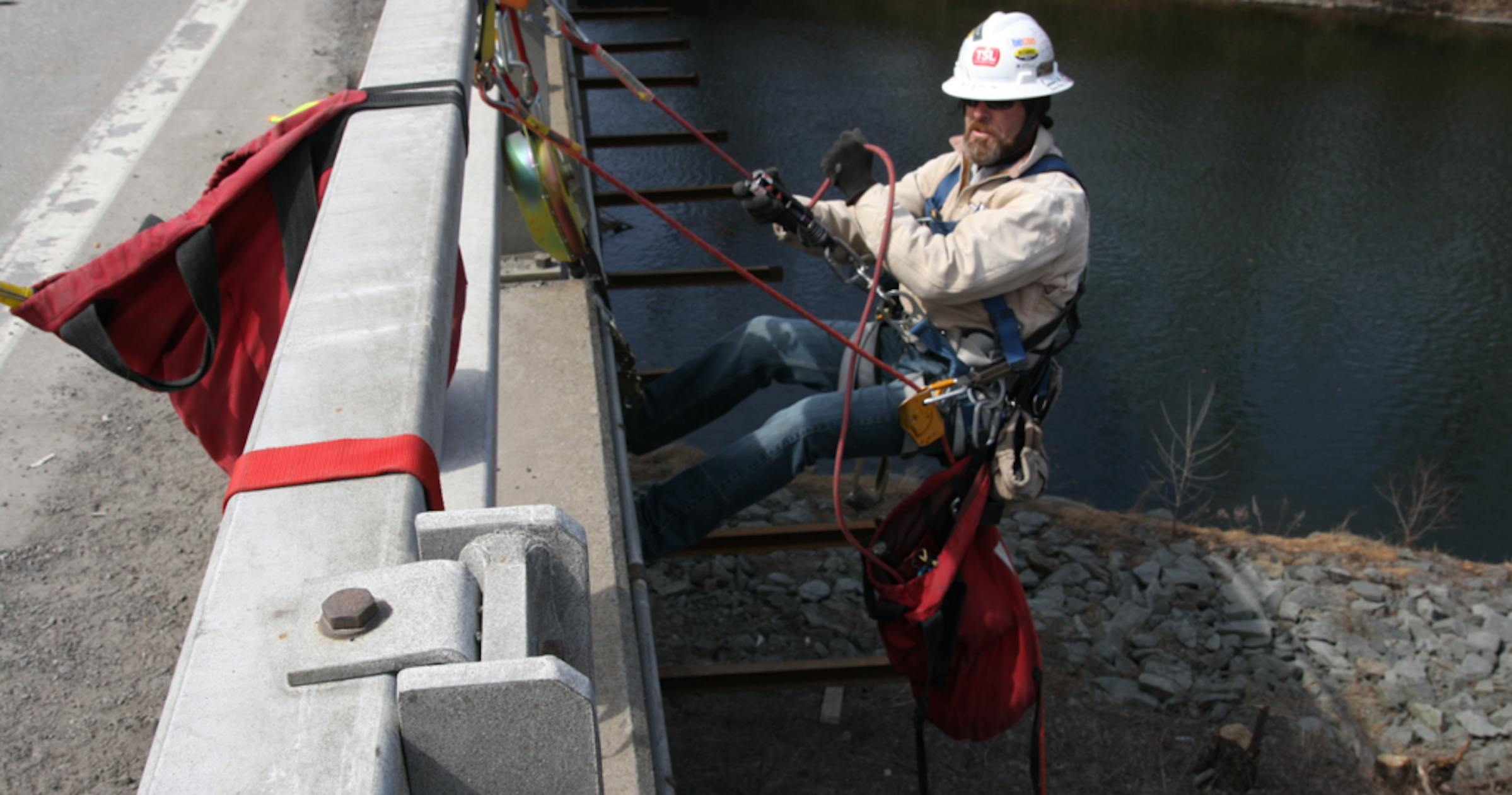 Tech Safety Lines | Controlled Descent Training for Bridge Workers