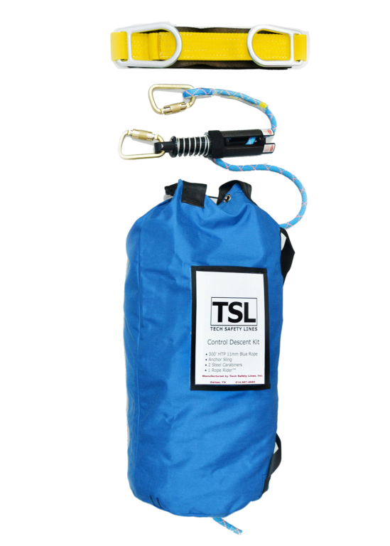 TSL Controlled Descent Kit Tech Safety Lines