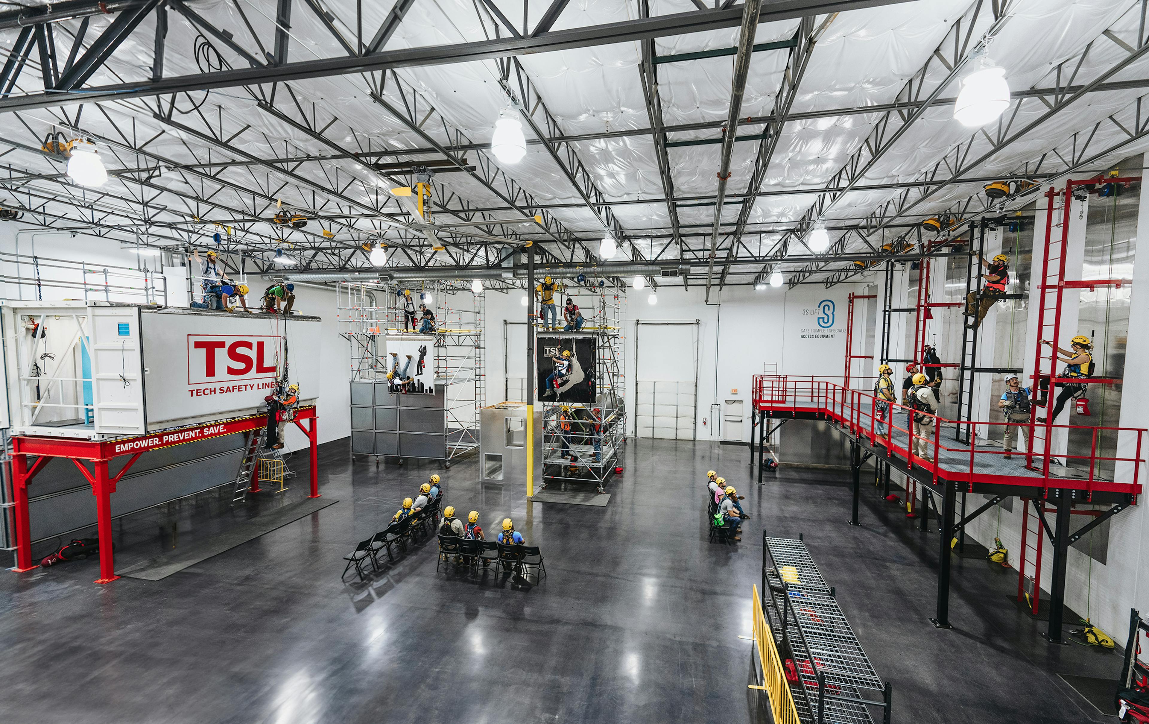 training facility for workers in the wind, utility, and construction industries