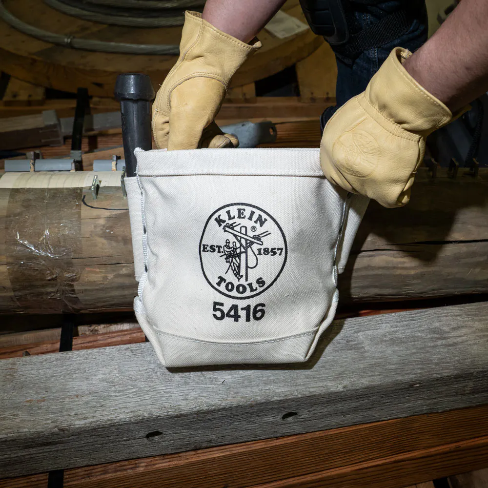 Klein Tool Bag in use