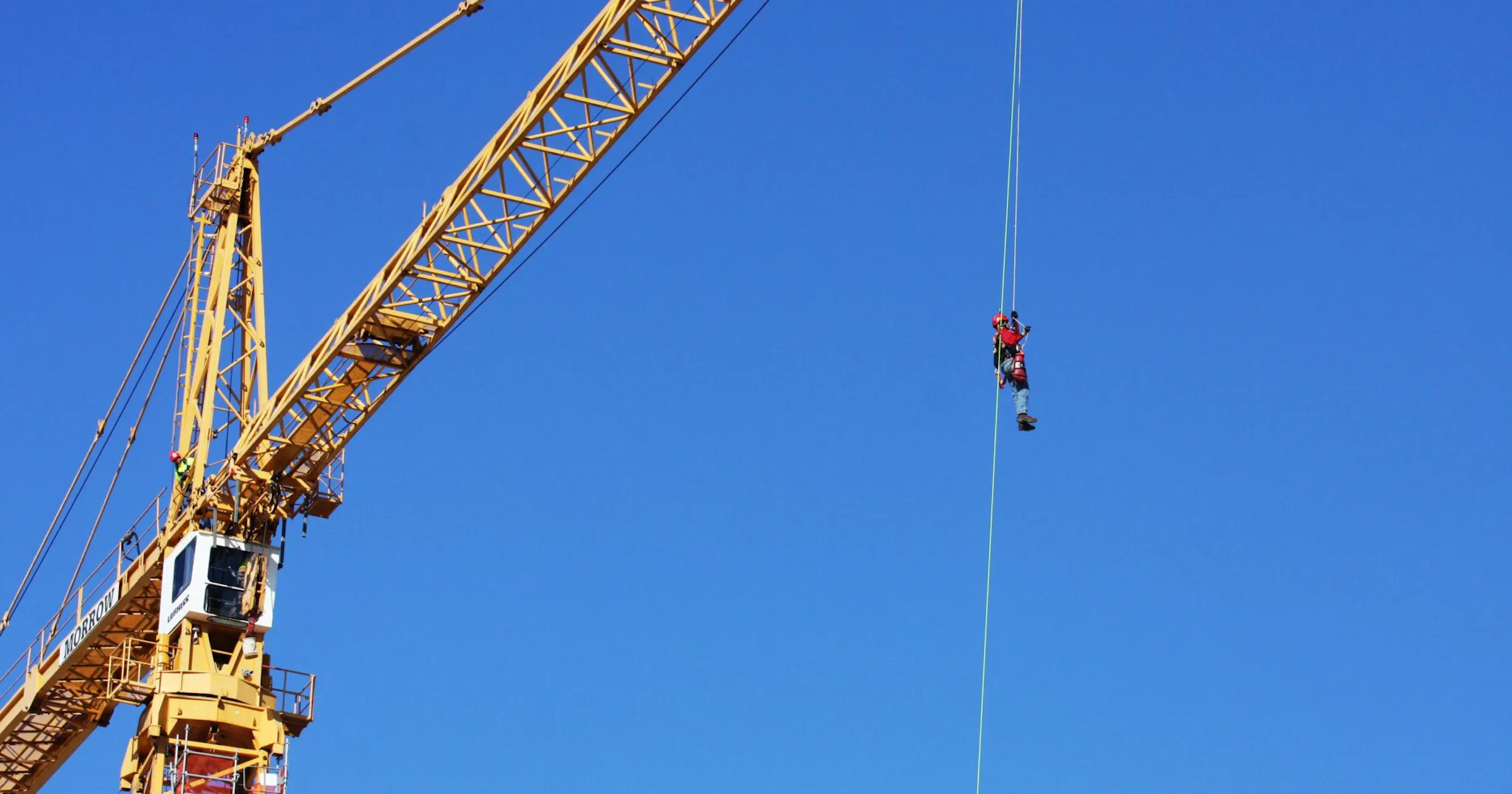 Construction Emergency Rescue Tech Safety Lines | Evacuation & Self-Rescue Training: Construction