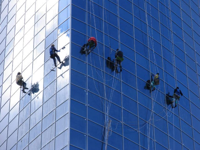 window cleaning control descent training TSL