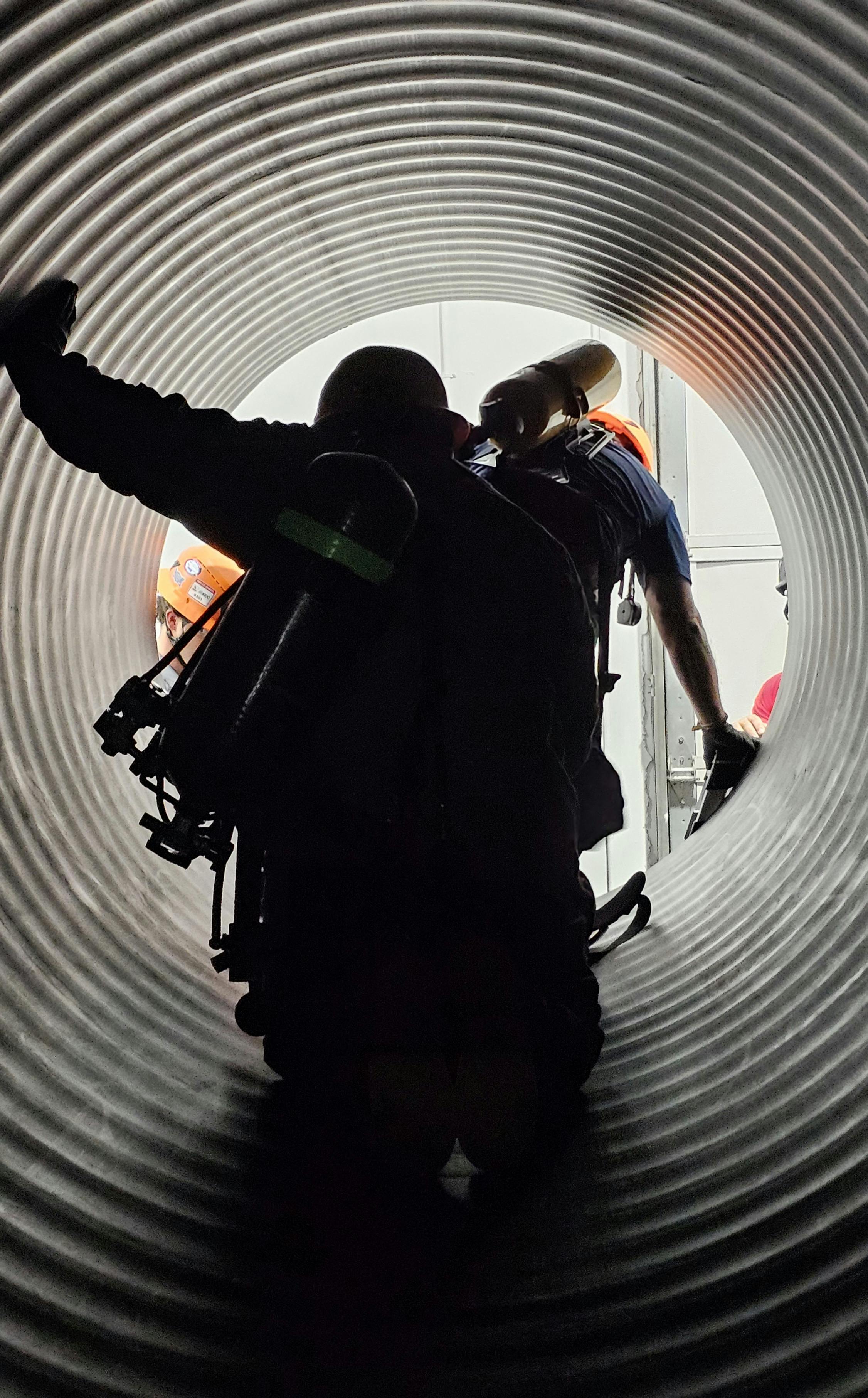 Confined Space Rescue Training Tunnel
