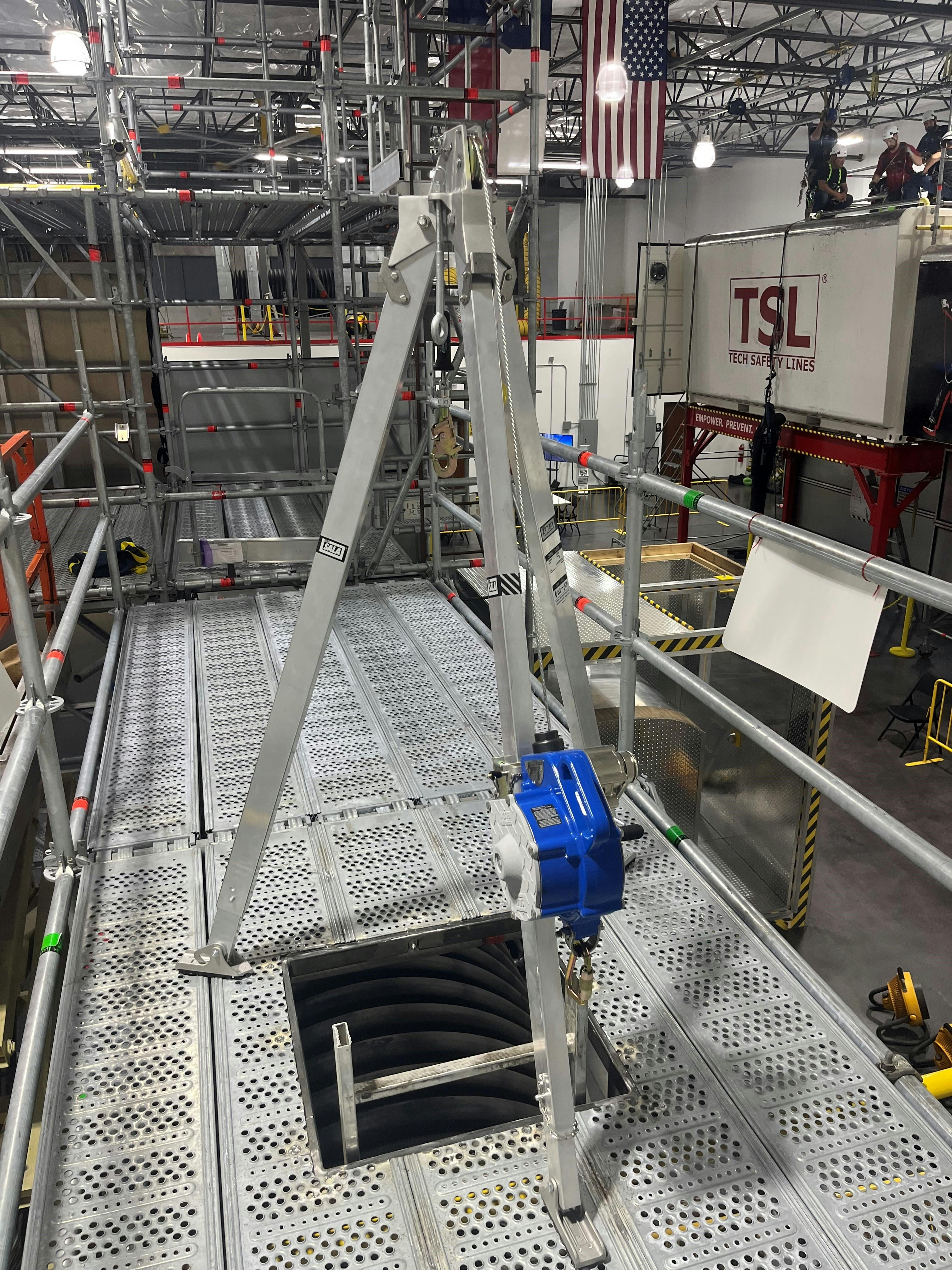 Confined Space Rescue Tri-Pod