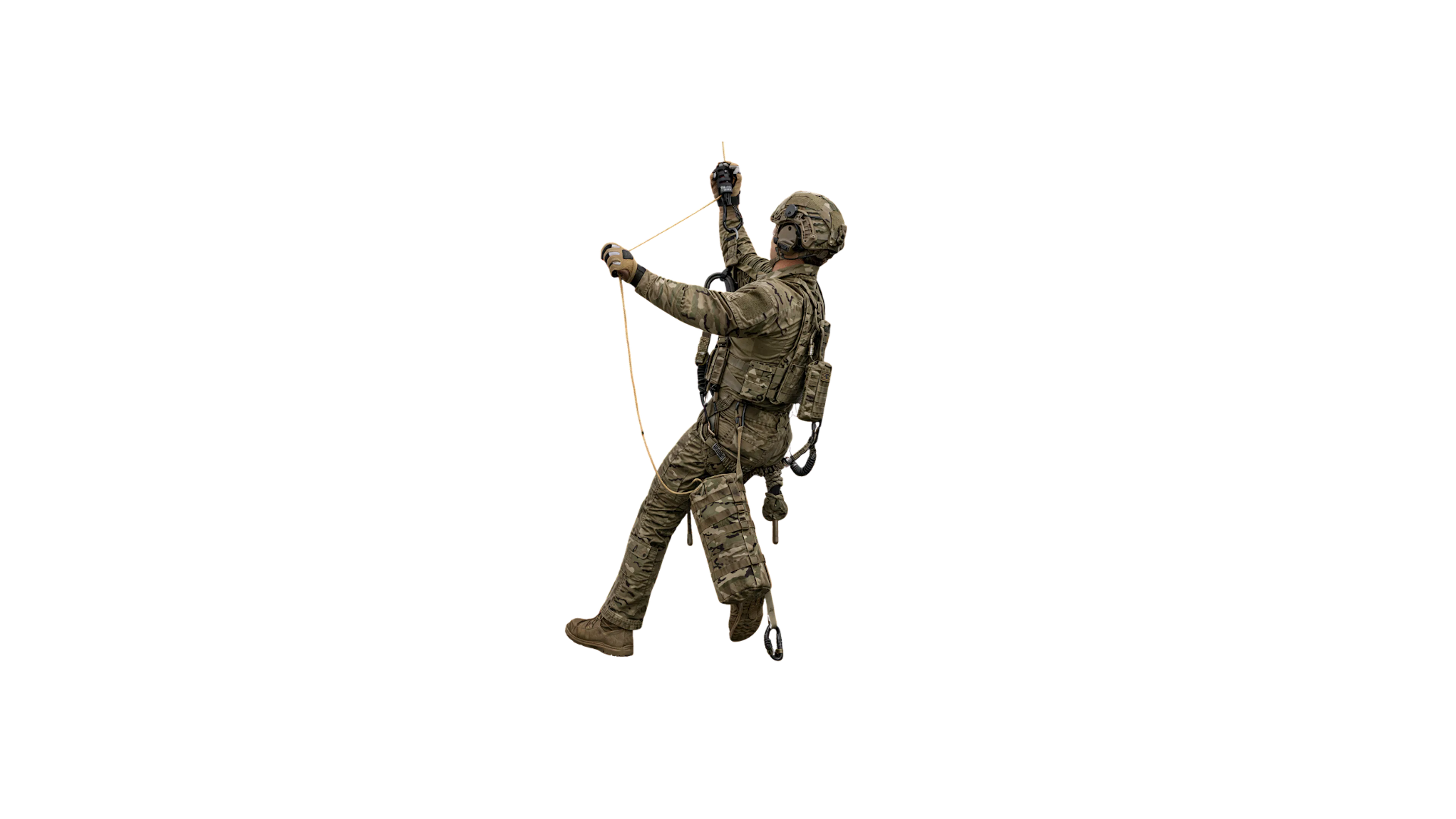 The Military Compact Descender® (MCD®) by Tech Safety Lines