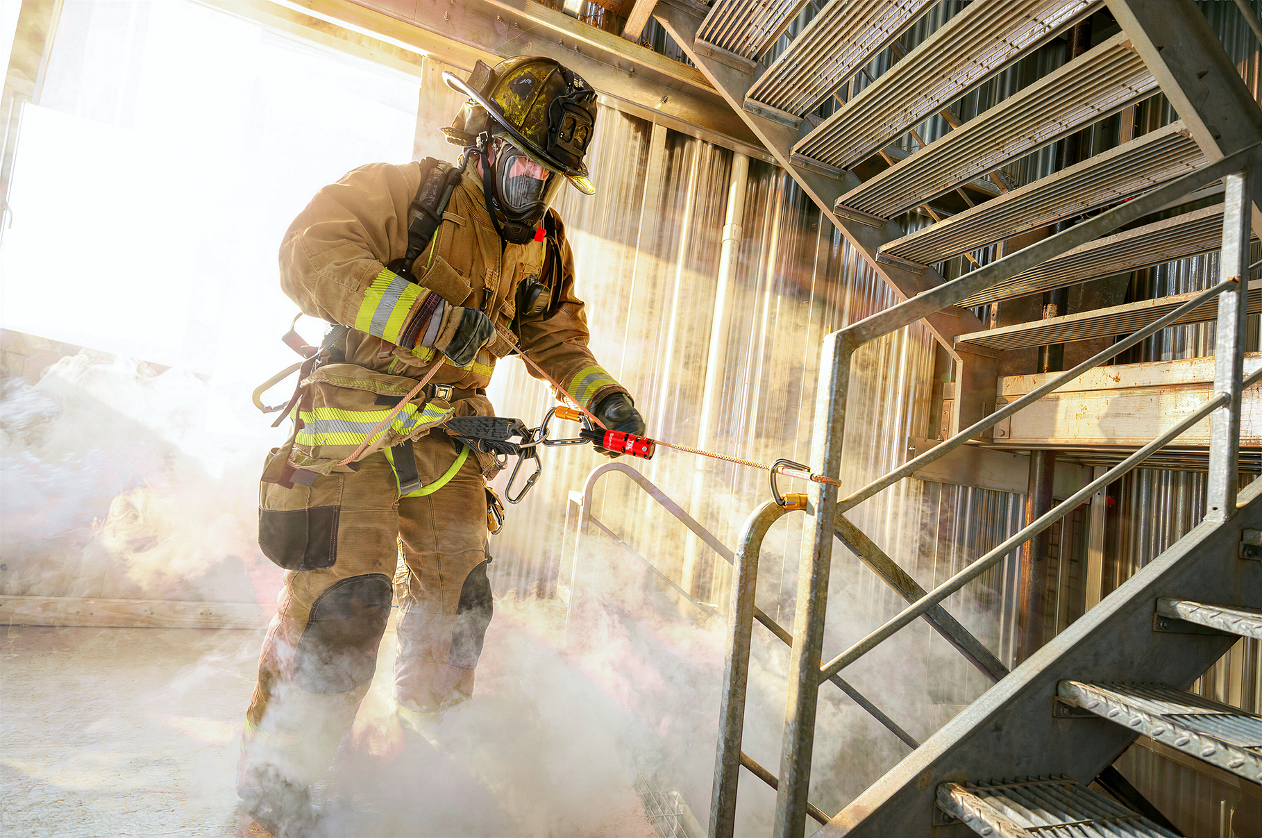 Tech Safety Lines Debuts NFPA-Certified MCD® Fire Escape System at FDIC ...