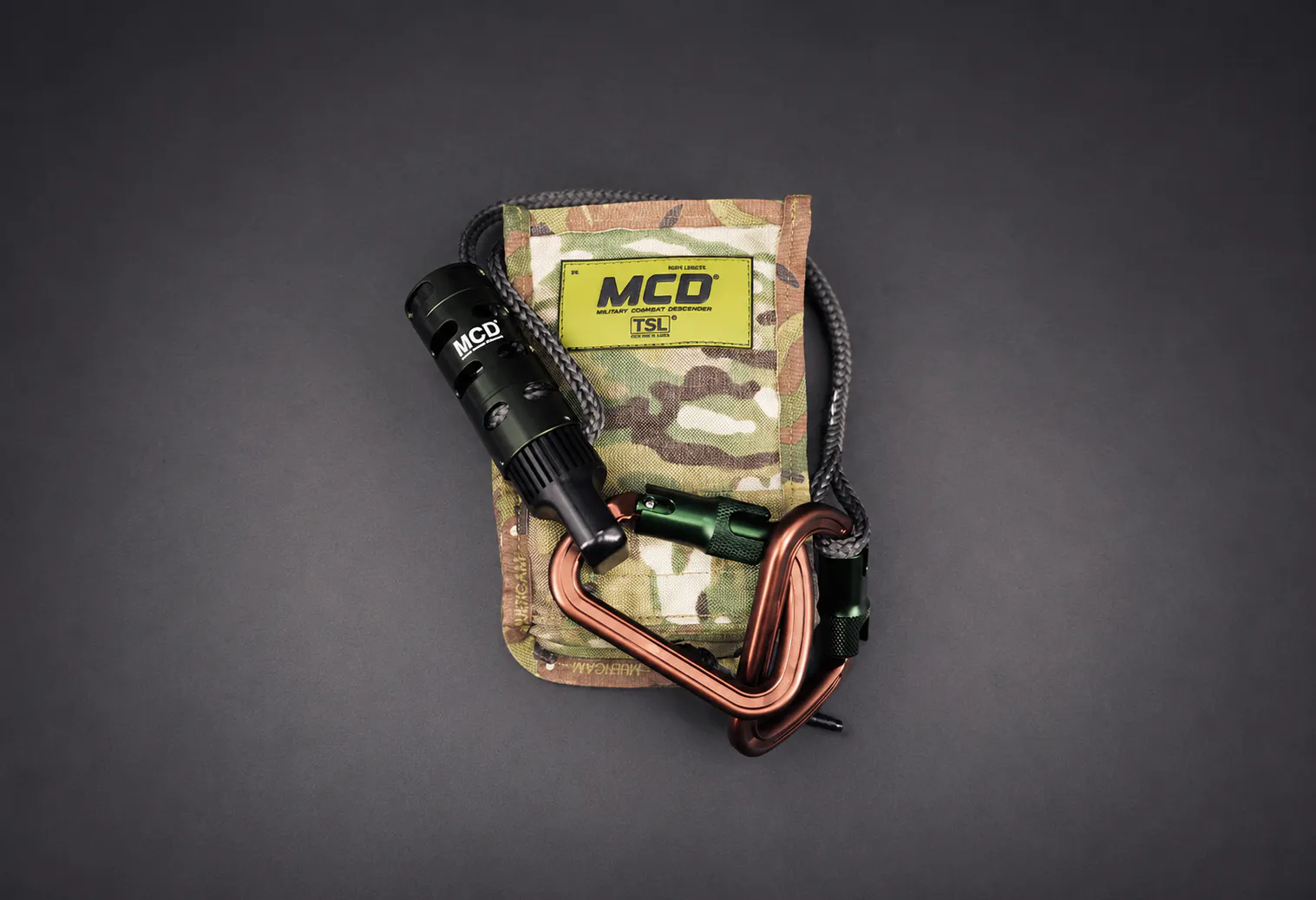 Military Compact Descender | Tech Safety Lines