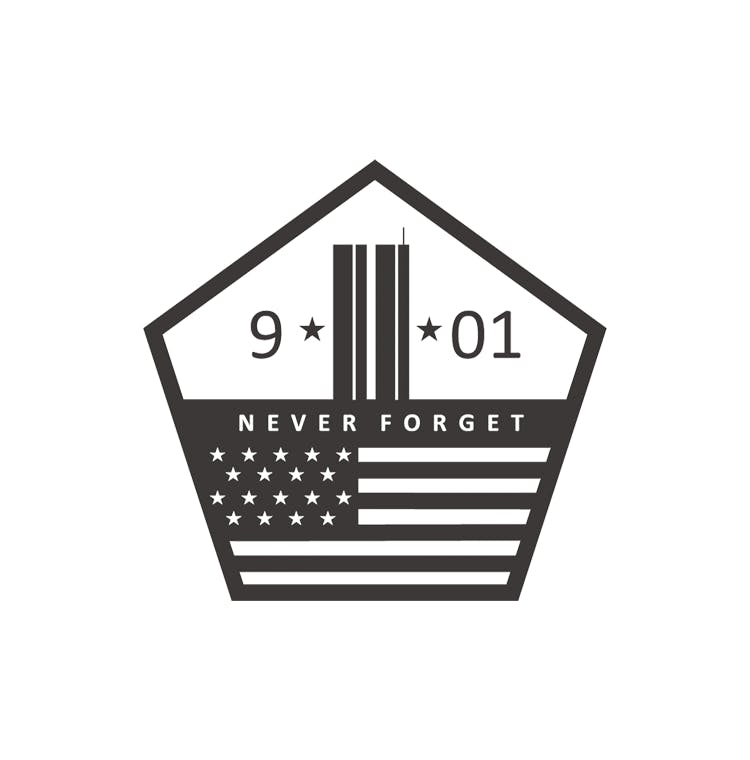 9/11 Memorial Graphic