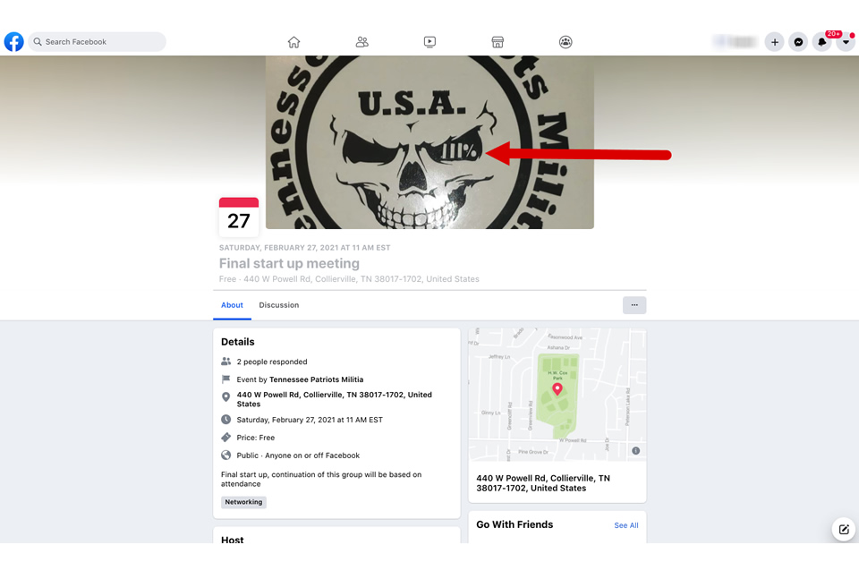 TTP - Facebook's Militia Mess