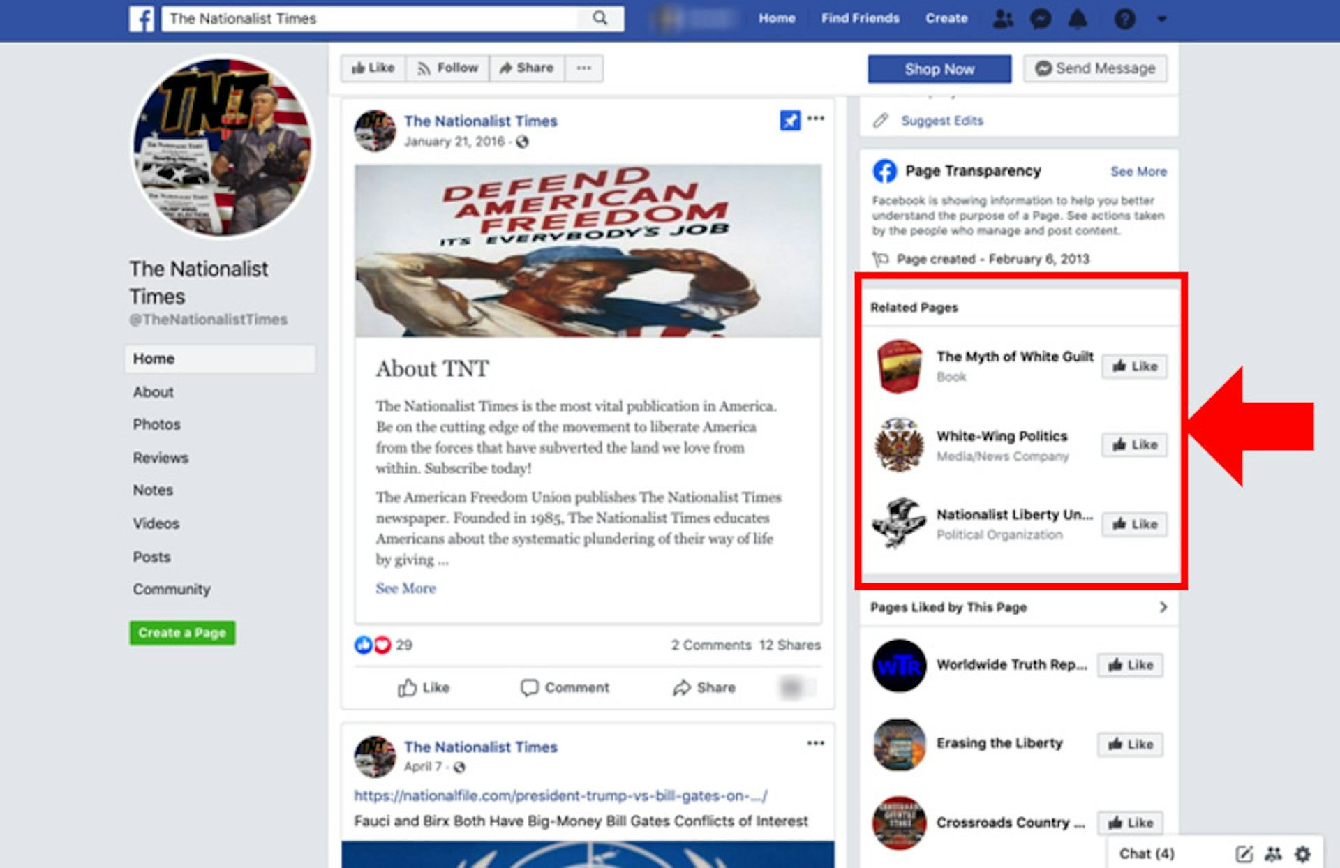 AWB labelled hate group on secretive Facebook blacklist