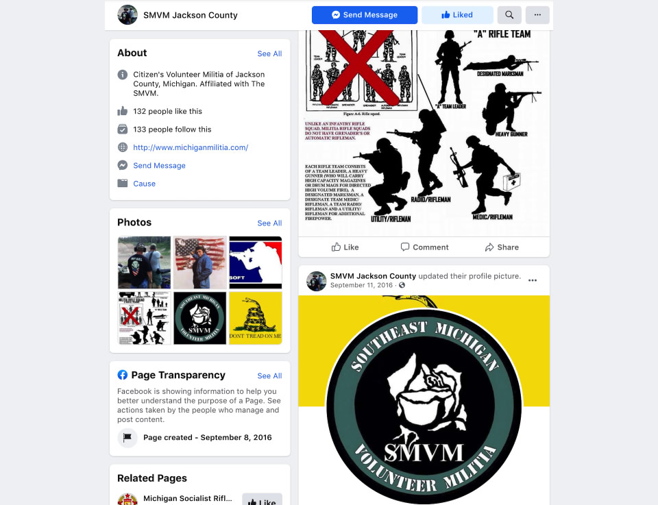 TTP - Facebook Ran Recruitment Ads for Militia Groups