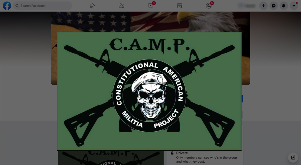 TTP - Facebook's Militia Mess
