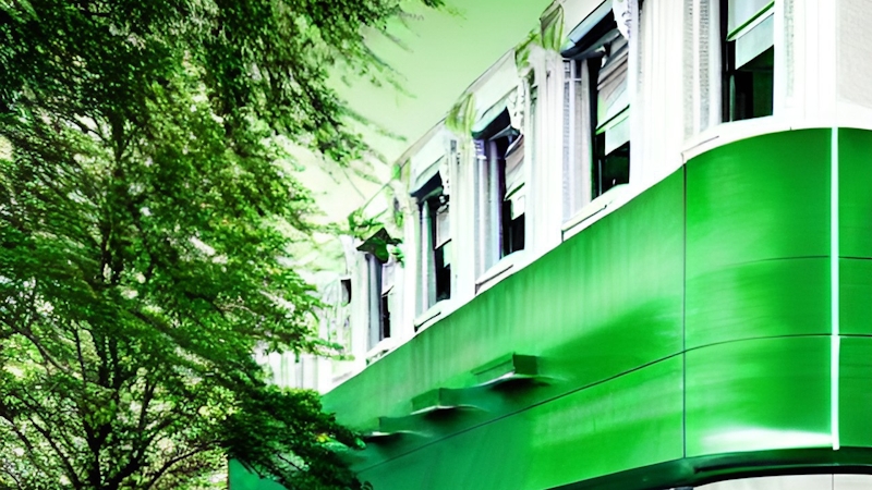 An illustration of a bank in Nigeria