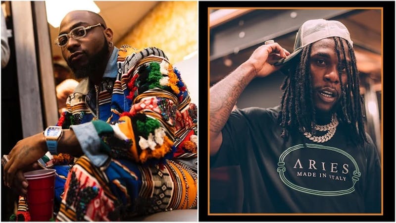 Davido and Burna Boy allegedly clash in Ghananian Club