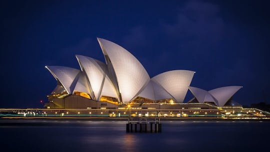 Sydney Opera House, Australia,  one of the richest countries in the world