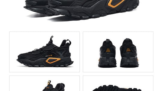 is a cheap all-black men's trainers