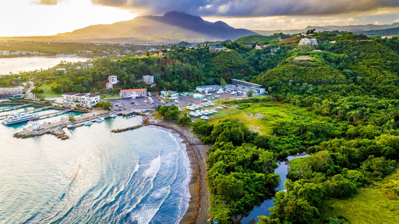 A picturesque view of Dominican Republic, one of the visa-free countries for Nigeria