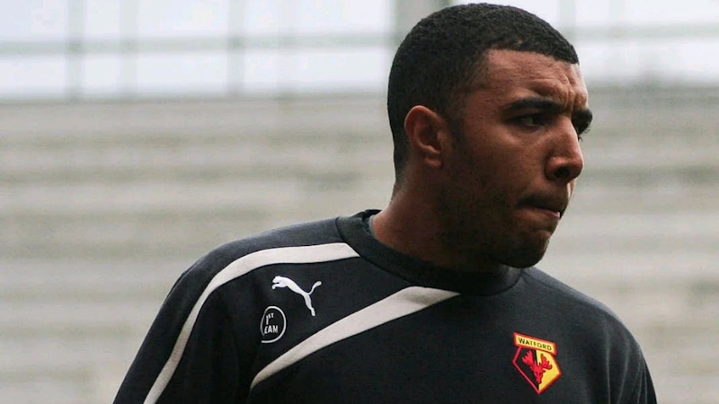 Troy deeney in Watford training